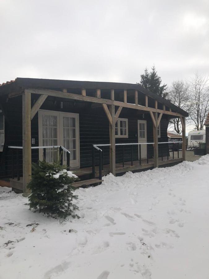Chalet Het Wollinghuisje Vlagtwedde Exterior photo